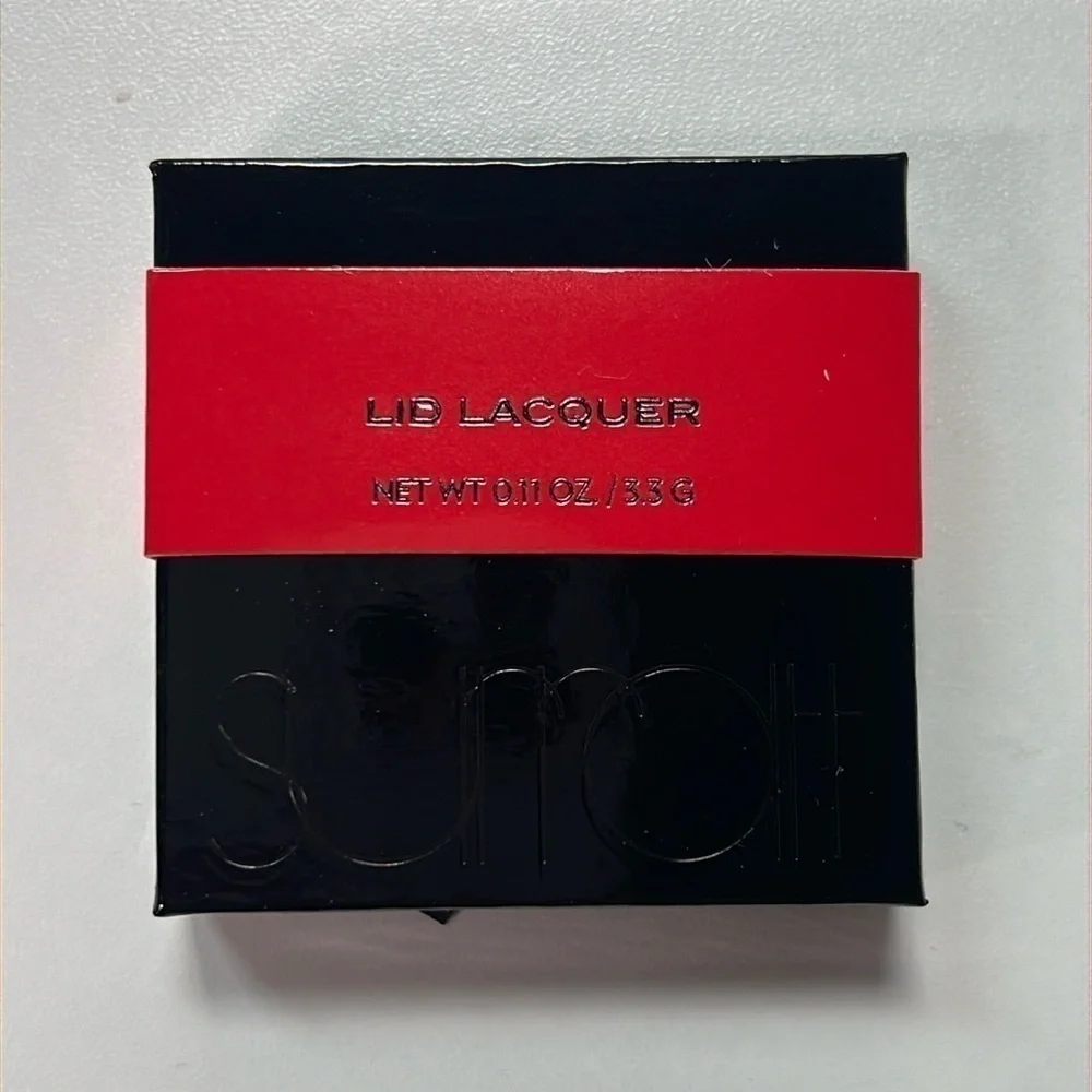 Surrat Lid Lacquer Cream Eyeshadow in Shade Shikkoku (Black Lacquer) NWT